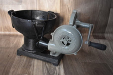 Vintage Style Blacksmith Forge Furnace Pedal Blower Iron Tool Fully Functional picture