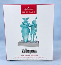 (Video) Hallmark Keepsake Haunted Mansion The Opera Singers Christmas Ornament picture