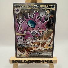 Team Rocket's Nidoking ex 233/182 Sv10 Destined Rivals SIR pack fresh picture