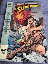 Extremely RARE 1993 1st-Printing,The death of Superman, New, ISBN:1-56389-097-6 picture