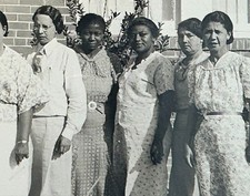 1930s San Antonio Texas African American Women Group Photo Studio picture