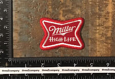 Vintage MILLER HIGH LIFE Beer Brewing Company Logo Iron-On Patch picture