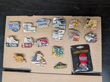 NASCAR PINS LOT OF 17 VARIOUS RACE picture