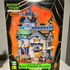 Halloween Lemax Spooky Town, Black Cauldron Bootique picture