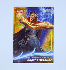 2025 Topps Chrome Marvel Studios Doctor Strange Gold Refractor #65 **/50** picture