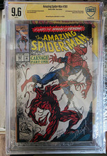 Marvel Amazing Spider-Man #361 CBCS 9.6 Direct Ed. Witnessed Bagley Sig 1992 picture