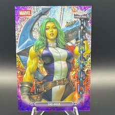 Topps 2026 Topps Chrome Marvel Comics She-Hulk Fanfare Insert FF-37 /75 picture