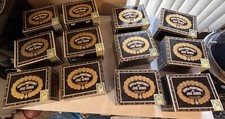 LOT IF 12 —-HOYO De MONTERREY De JOSE' GENER Honduras Wooden Cigar Boxes EMPTY picture