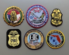 FBI 9/11 Lot of 6 Different Patches NJ Washington DC Pensacola FL Patch picture