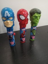 3 MARVEL PUSH UPS AVENGER INCREDIBLE HULK SPIDERMAN picture