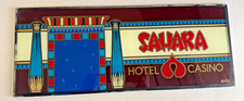 Vintage Sahara Hotel Casino Las Vegas Slot Machine Belly Glass 20