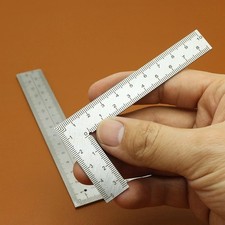 Mini Framing Ruler Measuring Layout Tool Stainless Steel Square Right Angle US picture