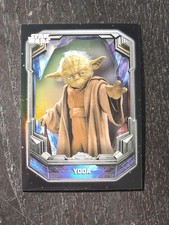 2026 Topps Chrome Star Wars Yoda Cosmic Crystals #COS-42 picture