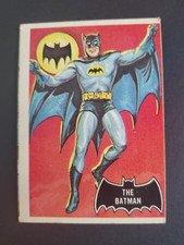 1966 Topps Batman Black Bat #1 The Batman Card Good Color Rare HOT picture