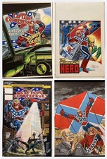 Captain ￼Confederacy ￼Original Comic Art Cover Collection  picture