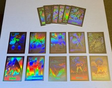 1991 Impel DC Comics Hologram Hall of Fame Complete Set DCH1-DCH10 +Bonus Extras picture