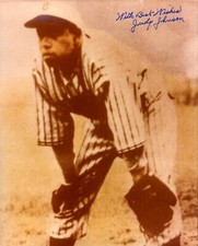 JUDY JOHNSON NEGRO LEAGUE PLAYER HALL OF FAME AUTOGRAPHED 8 X 10 PHOTO picture