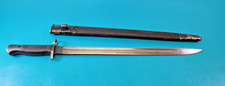 WWI Early Chapman JAC British Pattern 1907 Bayonet + Scabbard Dec 1915 TR1606 picture