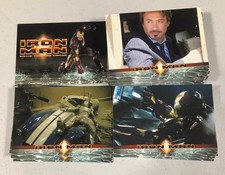 2008 Iron Man Complete Rittenhouse 70 Card Set Robert Downey Jr 1st Card RC picture