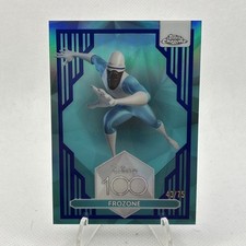 FROZONE 2023 TOPPS CHROME DISNEY 100 DARK LIGHT BLUE /75 Color Match picture