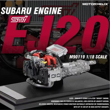 MotorHelix 1/18 Subaru EJ20 Resin engine Model Car Limited Toys Gifts Display picture