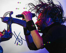 JONATHAN DAVIS SIGNED REPRINT AUTOGRAPH LEAD SINGER KORN 8