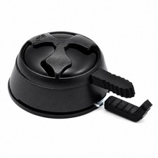 Hookah Heat Management System Metal Charcoal Holder Shisha HMD Black 1 Pc picture