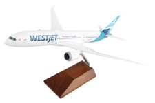 Skymarks SKR5129 WestJet Boeing 787-900 C-GUDH Desk Display 1/200 Model Airplane picture