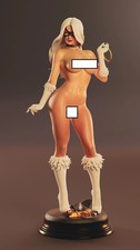 Black Cat Figure | 3D Printed Resin Figure | Collectible | 25 Cm picture