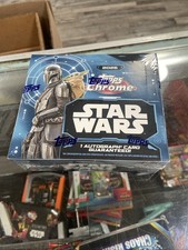 2026 Topps Chrome Star Wars Hobby Box - Factory Sealed - 1 Auto - IN HAND picture