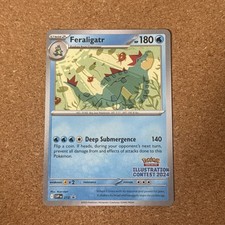 Pokemon Feraligatr SVP213 Black Star Promo Illustration Contest Near Mint picture