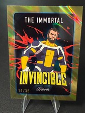 2026 Invincible Immortal #42 Gold Parallel 14/35 Free Pack Included picture