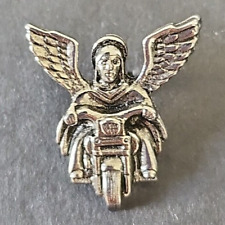 Vintage Motorcycle Angel Pin picture