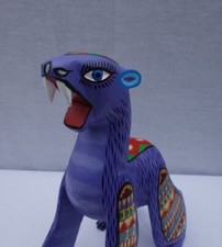 EPIFANIO FUENTES OAXACAN ALEBRIJE BEAR WOOD CARVING EUC VINTAGE picture