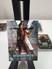 2012 Marvel Beginnings Series 2 Domino H-59 Hologram Insert Upper Deck X-Force picture