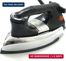 Dry Iron, No Steam No Holes, 9 Ft Cord, Non-Stick Soleplate, Overheat Safety Pro picture