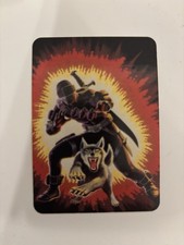 1986 SNAKE-EYES Milton Bradley Hasbro GI Joe Action Card #8 ROOKIE picture