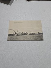 Threshing Scene Near Bismarck, North Dakota Rppc picture