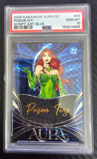 2025 Kakawow Aura DC Poison Ivy Script Art Blue #/95 PSA 10 picture