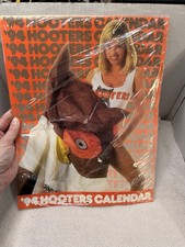 1994 Hooters Calendar Vintage 90s Original Sealed Restaurant Memorabilia picture