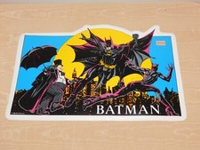 VINTAGE NOS 1992 DC COMICS BATMAN PLACEMAT NEW OLD STOCK picture