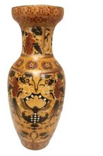  Chinese Satsuma Style vase 10” Made in China Porcelain picture