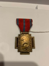 Original WW1 Belgian Millitary Fire Cross  picture