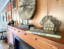 Rare 1920s WPA Art Museum Phila PA Heavy Plaster Model Russian House Dwelling picture
