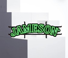 New Jameson Irish Whiskey Faux Neon W/ Plug And Hang Kit. 2 Ft Long picture