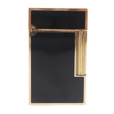 Vintage Dupont gas lighter Black Lacquer line 2 picture