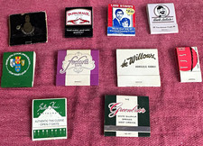 Lot of 10 Vintage Advertising Matchbooks/Matchbook Covers Greenbrier hotel picture