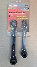 Sears Craftsman USA Nos 4-in-1 Metric Wrench Set 42501 Ratcheting Rev picture