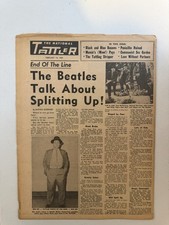 1965 Feb 14th The National Tattler Newspaper, Beatles Talk Splitting Up (VRN10 picture