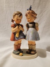 Goebel M.I. Hummel 256 “Knitting Lesson” – TMK-4 – Vintage Discontinued picture